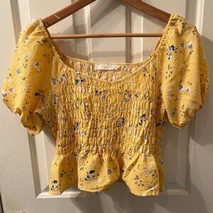 Lush - Floral Top / Size Medium